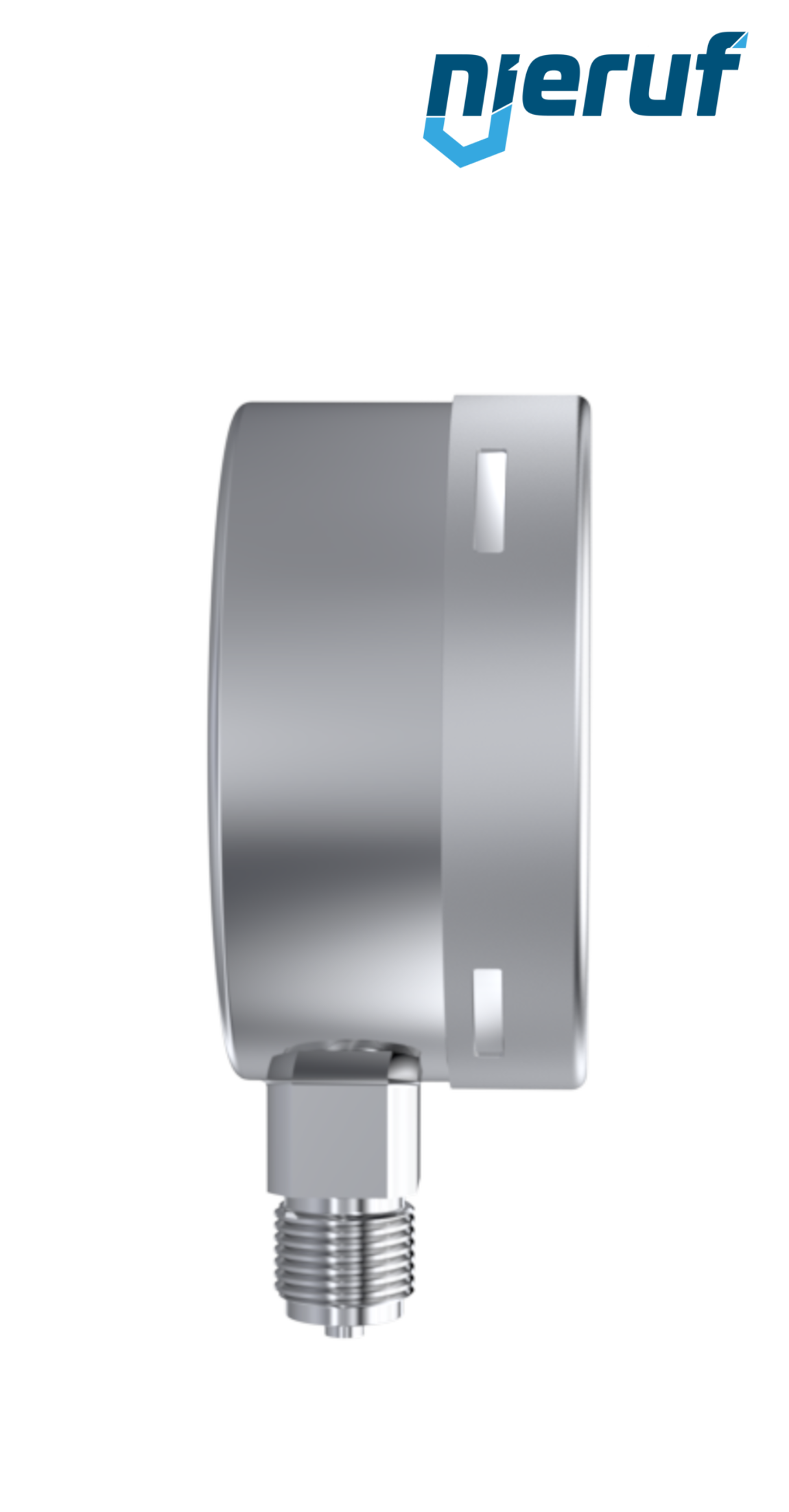 manometro G 1/2" radiale 100 mm acciaio inossidabile MM07 0 - 25,0 bar senza fluido di riempimento, asciutto