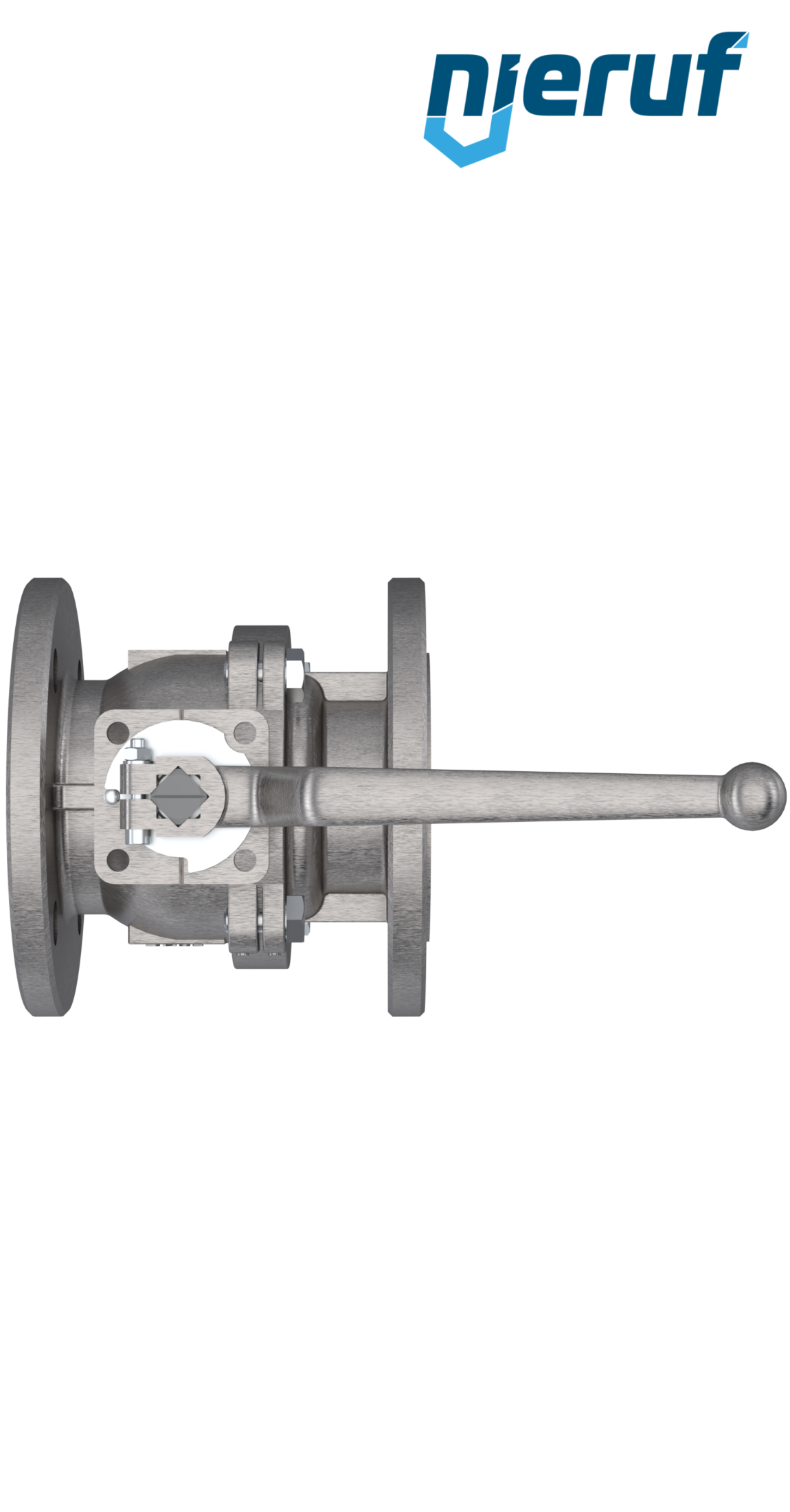 valvola a sfera flangiata per vapore  FK05 DN65 PN40 in acciaio inossidabile 1.4408