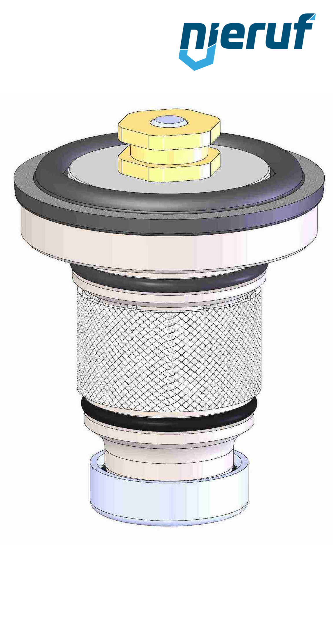 Inserto FKM DM08 DN25 - 1" pollici per versione 0,5-2,0bar