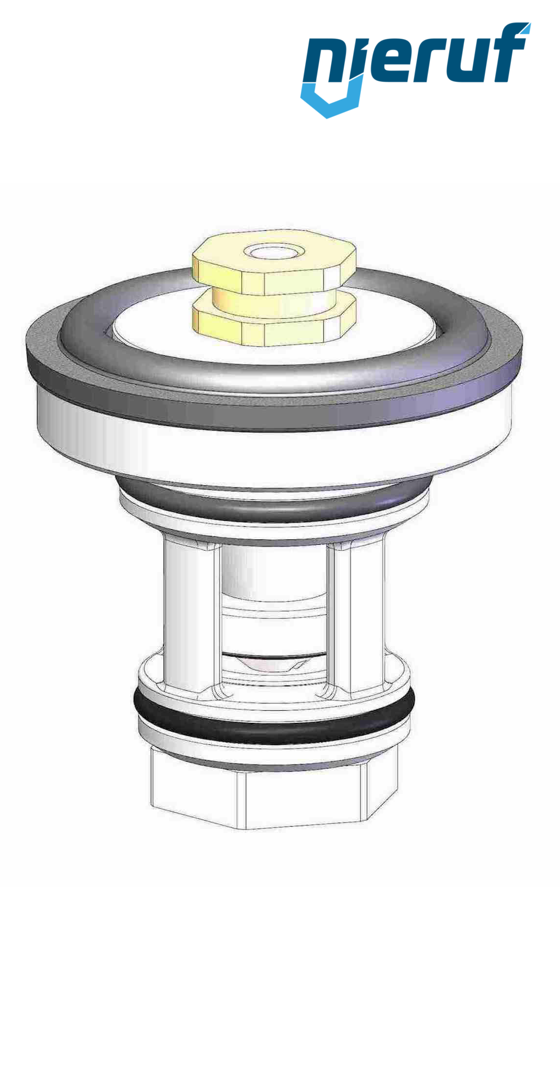 Inserto FKM UV12 DN50 - 2" pollici